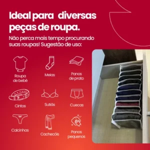Kit 10 Colmeia Organizadora gaveta organizador porta calcinhas meia cuecas M roupas bebe Stobaza - Imagem 3