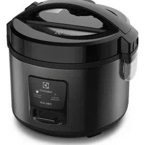 Panela de Arroz Elétrica Electrolux 2L Preta Efficient Visor Glass por Rita Lobo ERC10 - Imagem 4