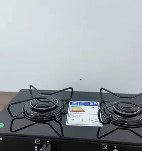 Fogão Cooktop De Mesa Portátil A Gás 2 Bocas Vidro Clarice - Imagem 16