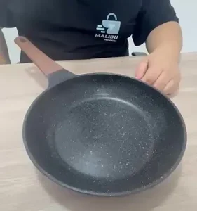 Panela Frigideira Cerâmica De Indução E Gás Compacta Profissional 24 Cm Linha Premium - Aero Home - Imagem 2