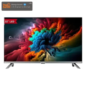 Smart Tv Hd Led Britânia 32 Polegadas Dolby Audio Roku - Imagem 1