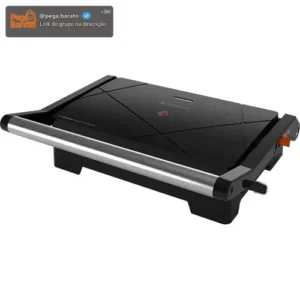 Grill Multiuso Contrast 1000w Grl616 Cadence Cor Preto - Imagem 1