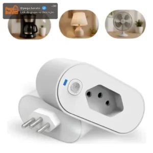 Tomada Inteligente Digital Wi-fi Plug Bivolt Automação Smart - Imagem 1
