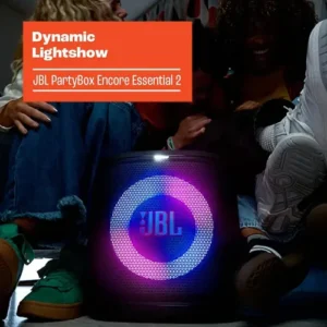 Alto-falante Jbl Partybox Encore Essential 2 100w, bateria 15hs, preto - Imagem 7