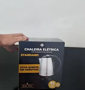 Chaleira Elétrica Térmica Jarra Bule Tampa Cozinha 1,8l 110v - Imagem 2