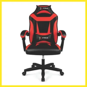 Cadeira Xtreme Gamers Ergonômica 130º Escritório Reclinável Cor Vermelho - Imagem 3
