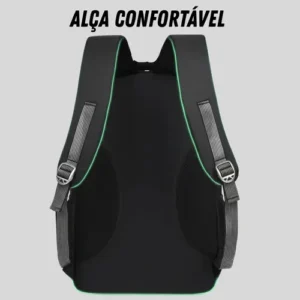 Mochila Notebook Impermeável Alça Reforçada Bolsa Grande Viagem Trabalho - Imagem 10