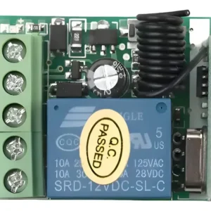 Modulo Rele + 2 Controle Remoto 12v 1 Canal Sem Fio Rf 433mh - Imagem 8
