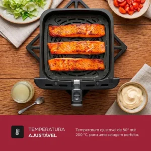 Wap Af01 Airfryer 4,5l Visor Com Luz Interna Antiaderente 127V - Imagem 8