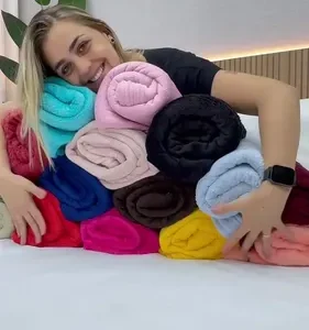 Coberta Manta Soft Casal Microfibra Anti-alérgica Dupla Face - Imagem 14