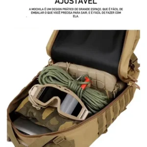 Mochila Tática Impermeável Militar Reforçada Grande 50litros - Imagem 5