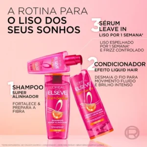 Sérum L'oréal Paris Elseve Liso Dos Sonhos 100ml - Imagem 2