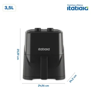 Fritadeira Itatiaia Afita1035a 3,5l Preto - Preto - Imagem 8
