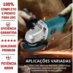 Esmerilhadeira Lixadeira Angular 880w 115mm 11000rpm - Imagem 9