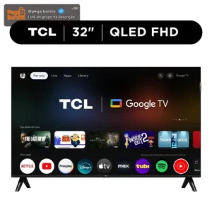 Smart Tv Tcl 32q31k Qled 32 Fhd Google Tv 2hdmi Hdr10 - Imagem 1