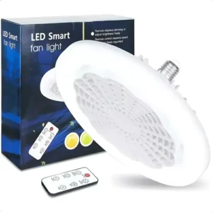 Ventilador de Teto LED com Controle Remoto 30W Bivolt Luz Branco-frio - Imagem 9