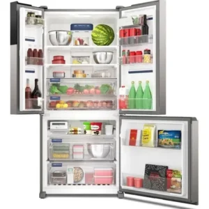 Geladeira Electrolux Frost Free Inverter 590L AutoSense 3 Portas Cor Inox Look IM8S - Imagem 5