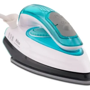 Ferro De Passar Philco Travel Ceramic Vapor Extra Bivolt Azul-turquesa - Imagem 6