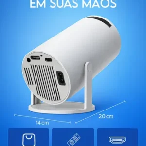 Mini Projetor Davely HY300 4K Android com Wi-Fi e Bluetooth - Imagem 3