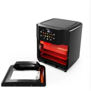 Philco PAF15C Fritadeira Air Fryer Oven 15 Litros Revestimento Redstone Porta Removível Luz Interna 10 Funções Preta - Imagem 5