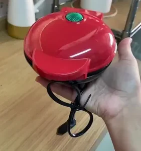 Mini Máquina De Fazer Waffle Panqueca Portátil Elétrica 110v - Imagem 20