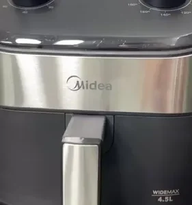 Fritadeira Air Fryer 4,5l Widemax Com Interior De Alumínio 1500w Midea - Imagem 2