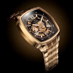 Relógio Technos Automático Masculino Dourado G3265ai1p Dourado Preto - Imagem 6