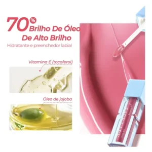 Gloss Labial Sace Lady Gloss Labial Brilhoso E Suculento Lon - Imagem 6