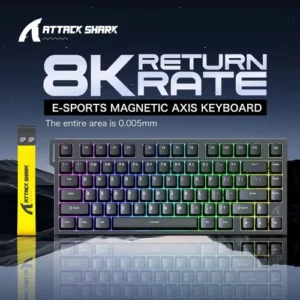 Teclado Mecânico Attack Shark R82he 8000hz Gamer - Imagem 7
