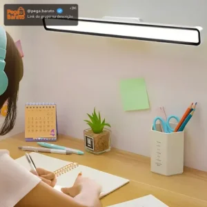 Luminária De Mesa Lampada 45cm De Led Abajur Luz Maquiagem - Imagem 1