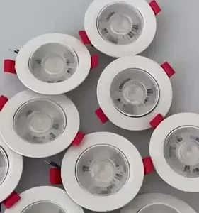 Kit 10 Spot Led Easy 7w 3000k Bivolt Embutir Quadrado Alut - Imagem 2