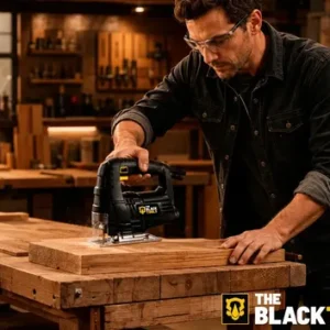 Serra Tico Tico Profissional 500w 3000 Gpm Lâmina E Protetor Bst500 The Black Tools - Imagem 10