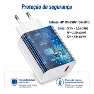 Carregador Turbo 67w Usb-c Para Xiaomi Redmi Poco X6 X7 Pro - Imagem 7