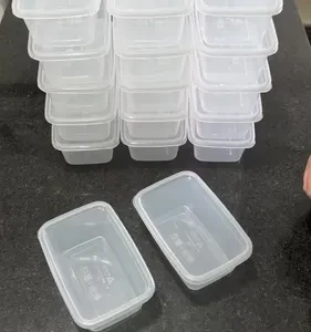 Kit 20 Potes 500 Ml Transparente Marmita Fitness Bpa Free Reutilizável Tampa Hermética Micro E Freezer Ponte Lar Utilidades - Imagem 10