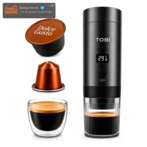 Cafeteira Portátil 3 Em 1 Nespresso Dolce Gusto Café Em Pó - Imagem 1