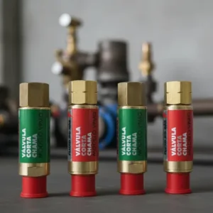 Kit 4 Válvula Seca Corta Fogo Chama Oxigênio Acetileno/glp - Imagem 5