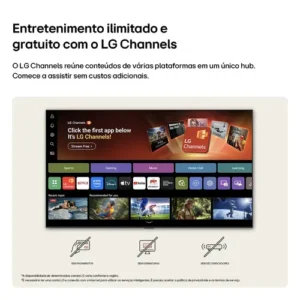 Smart Tv LG 50'' 4K Ultra HD NANO AI Magic Webos 26 50un85 - Imagem 8