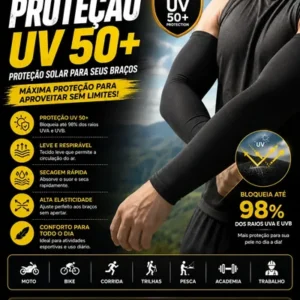 Kit Moto Luva Touch Balaclava Manguito Proteção Uv50+ - Imagem 3