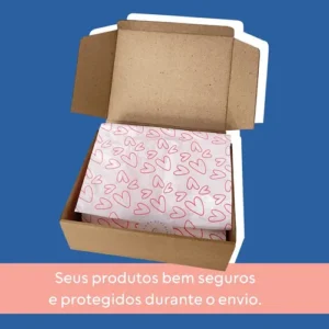 Kit 30 Caixas de Papelão Montável Sedex 20x16x7cm Kraft Resistente - Imagem 5