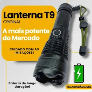 Lanterna Mais Forte Do Mundo Recarregável Tática Potente Led Apfer - Imagem 4