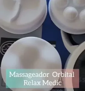 Relaxmedic Massageador Elétrico Orbital 2600 Rotações - Cor Branco - Imagem 13