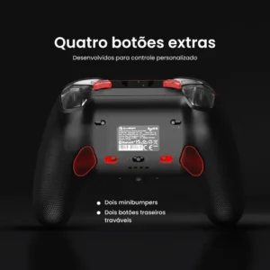 Controle Gamesir G7 Pro Trimodo Para Xbox Series S/x, Xbox One, Pc Windows E Android Com Dock Magnética, Sensor Hall Anti-drift, Botões Personalizáveis, Rgb, Áudio 3.5mm Cor Branco - Imagem 7