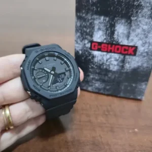 Relógio Casio G-Shock Masculino Carbon GA-2100-1A1DR Preto - Imagem 8