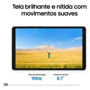 Galaxy Tab A11, 64gb, 4gb Ram, Tela De 8.7 , Bateria 5.100mah, Câmera Frontal 5mp, Câmera Traseira 8mp, Wifi Prata - Imagem 6