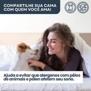 Capa Colchão Impermeável Protetor Matelado Solteiro Antialérgico Antixixi Macio Silencioso E Não Esquenta Cinza - Imagem 8