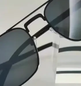 Óculos Sol Premium Polarizado Solar Quadrado Unissex Retro - Imagem 3