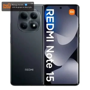 Xiaomi Redmi Note 15 Dual Sim 256gb Preto 8+8gb Ram Global - Imagem 1