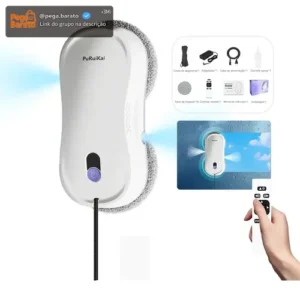 Robô Inteligente Limpa Vidro Puruikai Bivolt | Frete Grátis - Imagem 1