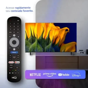 Televisão Smart Tv Hq 55 Qled, 4k Uhd, Dolby Audio, Wi-fi, Bluetooth, 3 Hdmi, 2 Usb, Netflix, Prime Video, Led Bivolt - Imagem 4