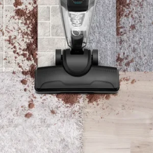 Aspirador de Pó Vertical Midea, 1350W, 2 em 1, cabo de 5M, Preto e Azul - Imagem 3